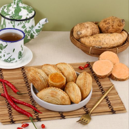 CURRY PUFF UBI ORANGE PEDAS – PCS